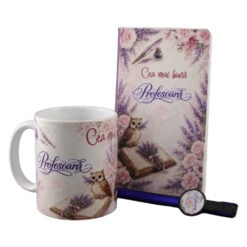 Set cadou "Cea mai buna Profesoara" - agenda