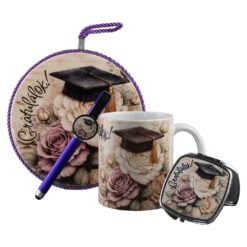Set cadou absolvire "Gratulalok" - cana ceramica