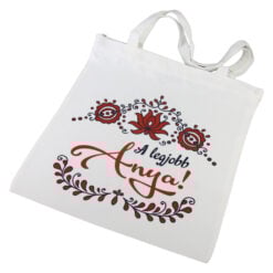 Sacosa textil cu fermoar "A legjobb Anya!" 36 x 39 cm