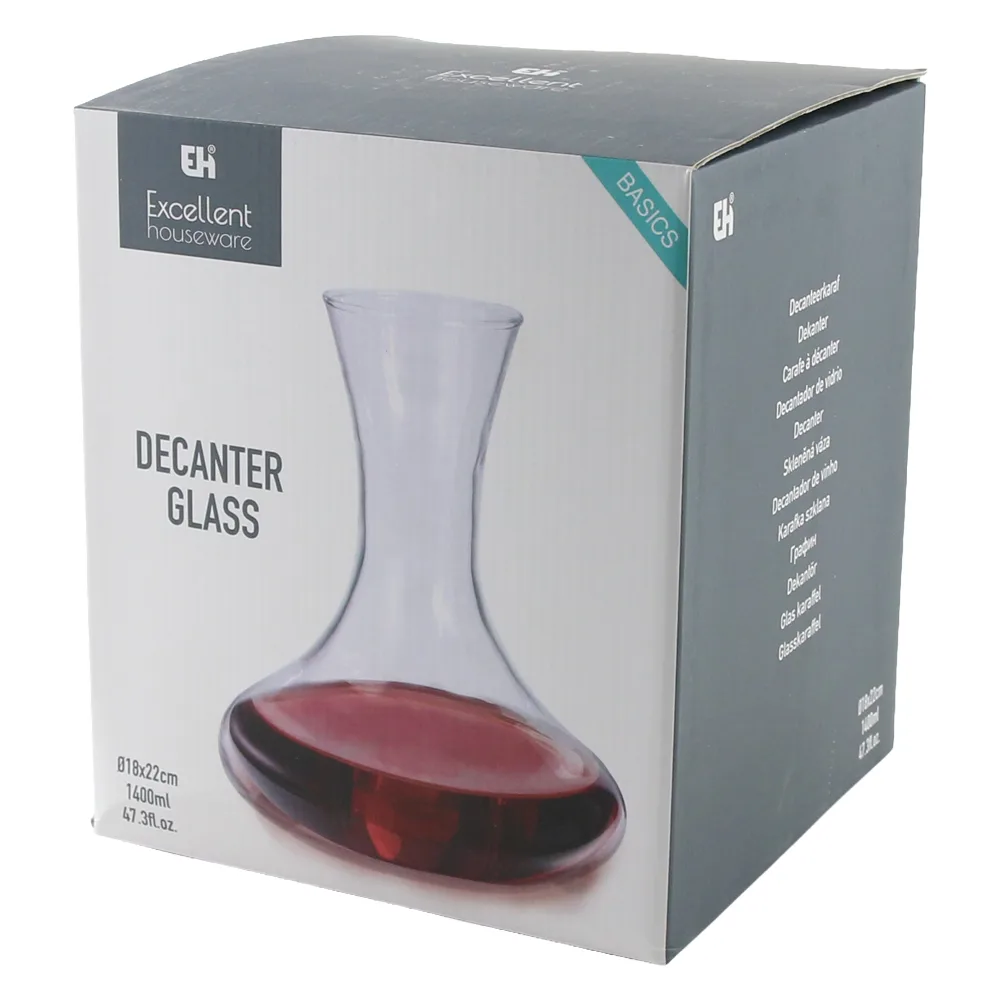Decantor din sticla 1400 ml Excellent Houseware