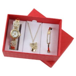 Set cadou pentru femei 3 piese Fancy ceas