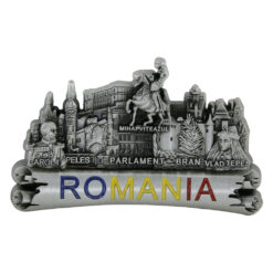 Magnet de frigider din metal 9 x 5 cm