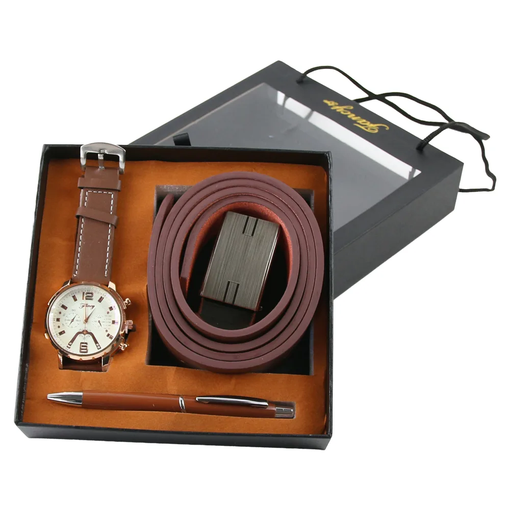 Set cadou pentru barbati 3 piese Fancy ceas