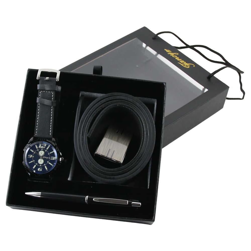 Set cadou pentru barbati 3 piese Fancy ceas Set cadou pentru barbati 3 piese Fancy ceas