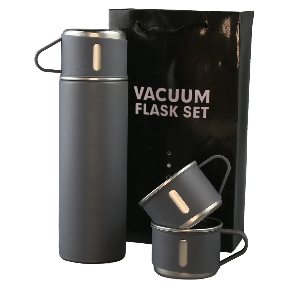 Set termos 500 ml cu 2 cesti si ceasca capac