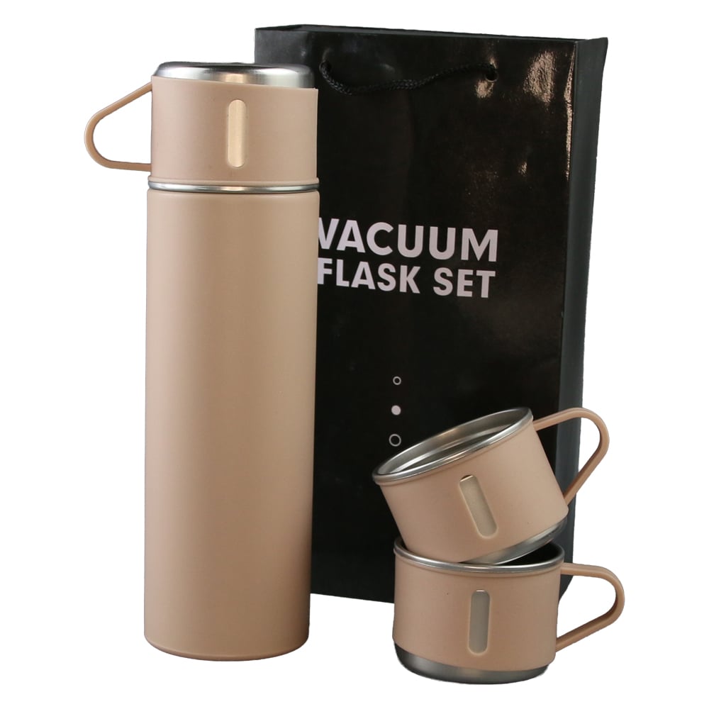 Set termos 500 ml cu 2 cesti si ceasca capac Set termos 500 ml cu 2 cesti si ceasca capac