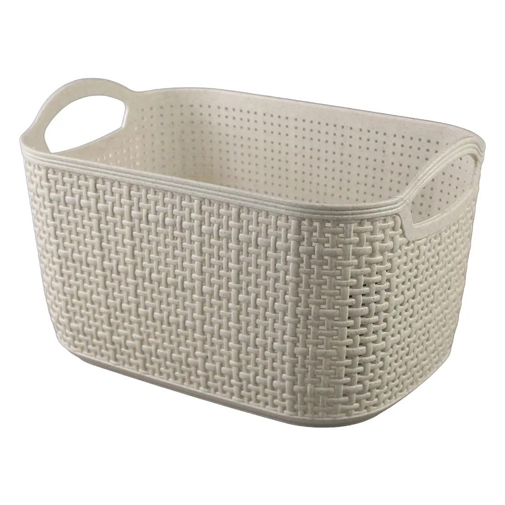Cos din plastic cu doua manere 24 x 15 x 14 cm Cos din plastic cu doua manere 24 x 15 x 14 cm