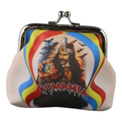 Portmoneu suvenir Romania 10 x 8 cm - Vlad Tepes