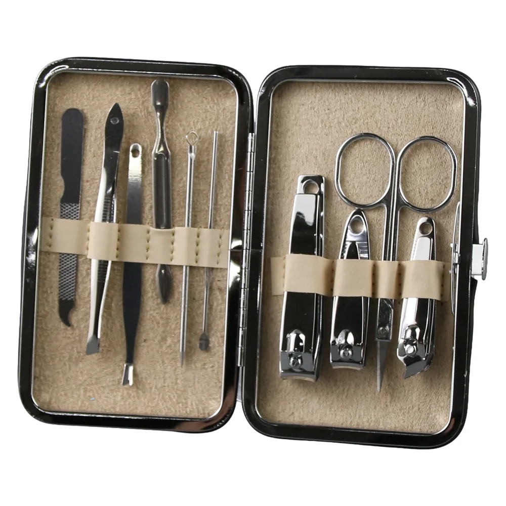 Set manichiura suvenir Motive florale 10 piese 7.5 x 12.5 cm