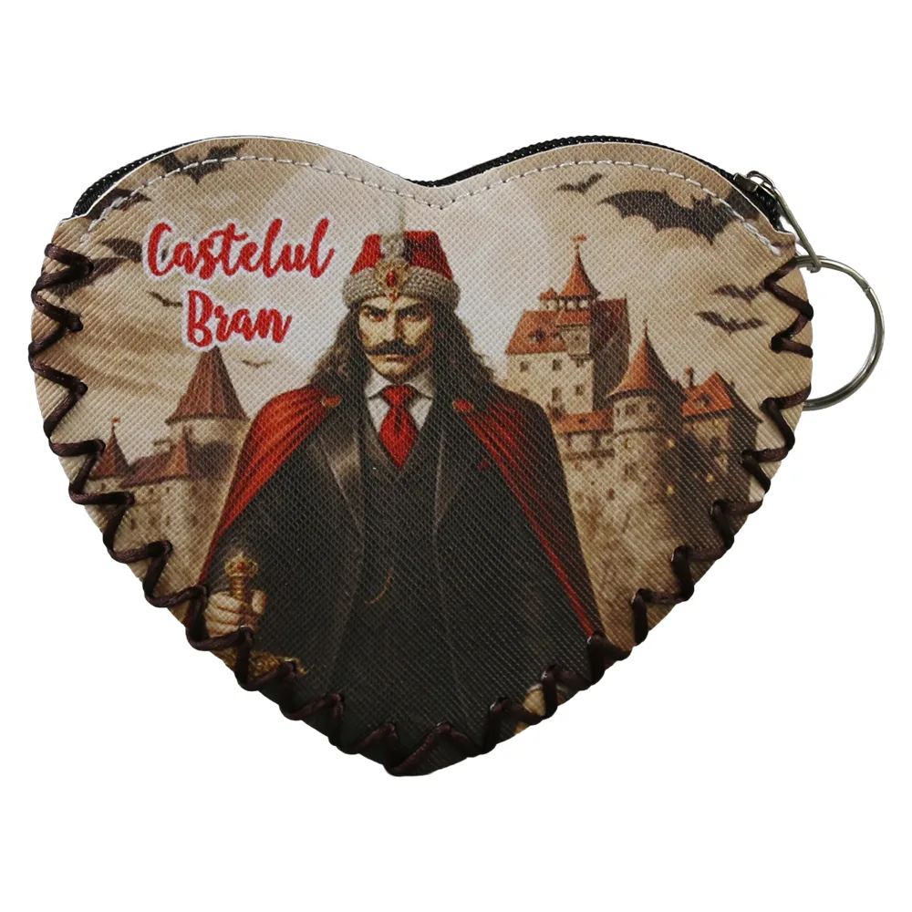 Breloc tip portchei suvenir Romania 12 x 10 cm Vlad Tepes Breloc tip portchei suvenir Romania 12 x 10 cm Vlad Tepes