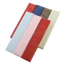 Cutie bijuterii cu decor sclipici 4 x 21 cm din carton - Se vinde 12 buc. / pach.