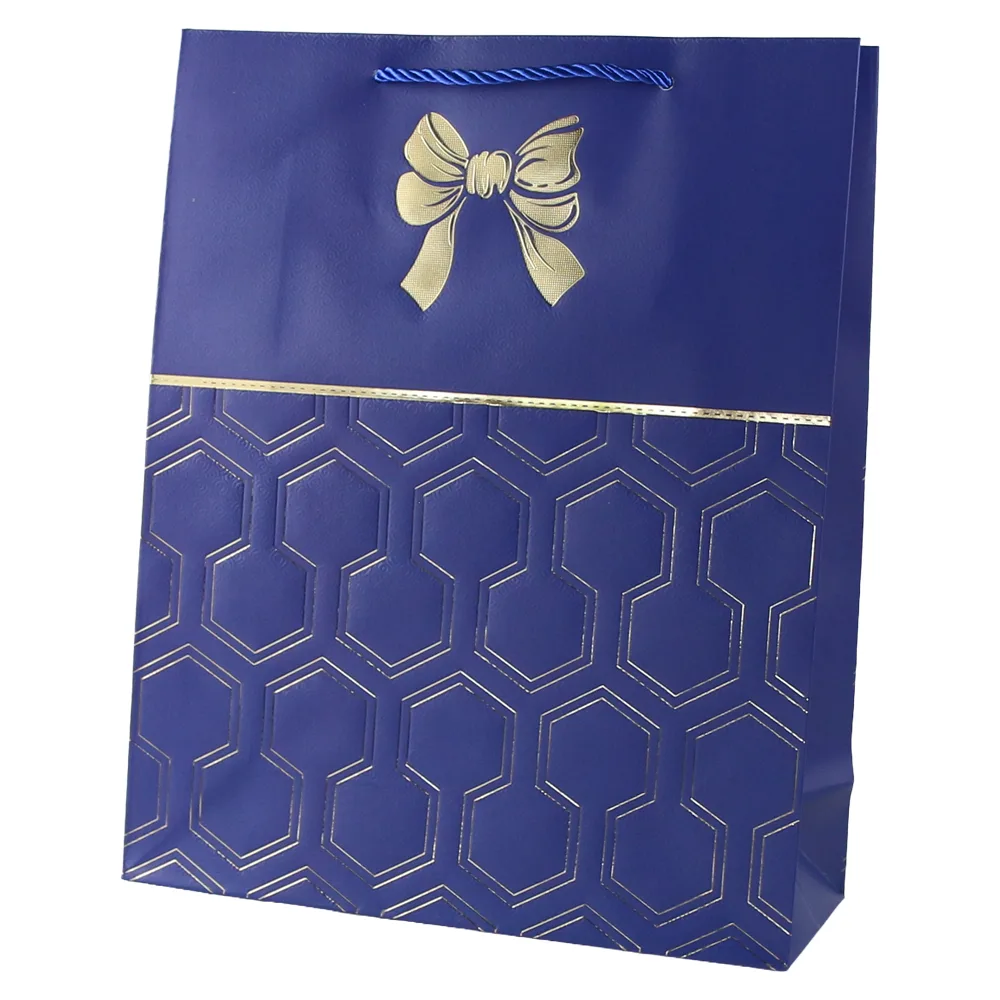 Punga cadou din hartie 31 x 40 cm cu fundita aurie