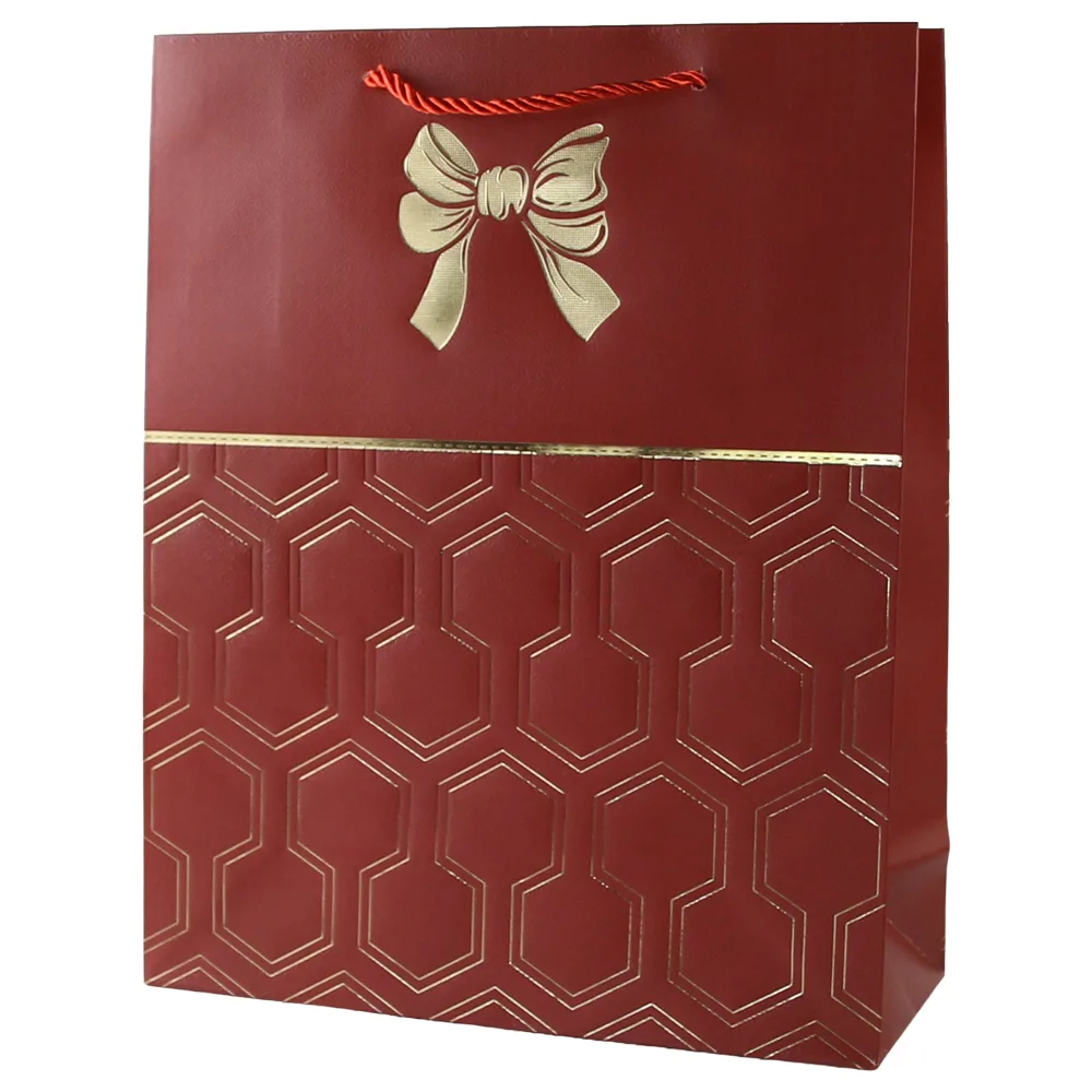 Punga cadou din hartie 31 x 40 cm cu fundita aurie