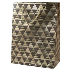 Punga cadou din hartie 18 x 24 cm cu decor lucios