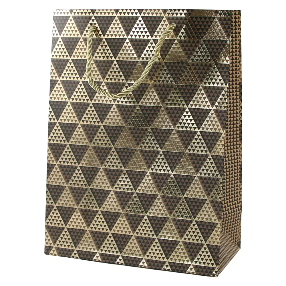 Punga cadou din hartie 18 x 24 cm cu decor lucios