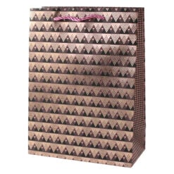 Punga cadou din hartie 26 x 32 cm cu decor lucios