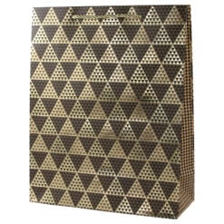 Punga cadou din hartie 31 x 40 cm cu decor lucios