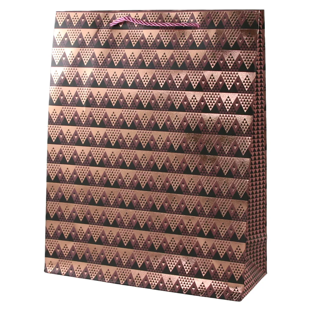 Punga cadou din hartie 31 x 40 cm cu decor lucios