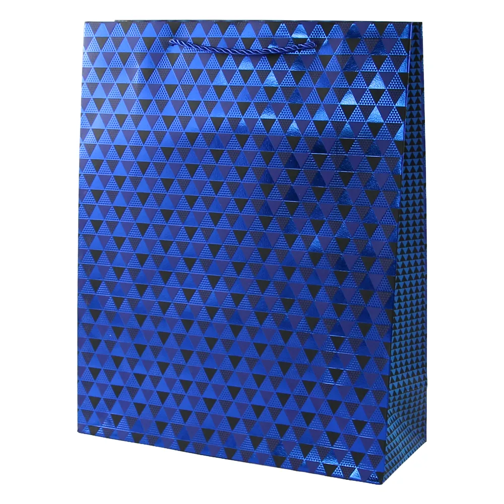 Punga cadou din hartie 31 x 40 cm cu decor lucios