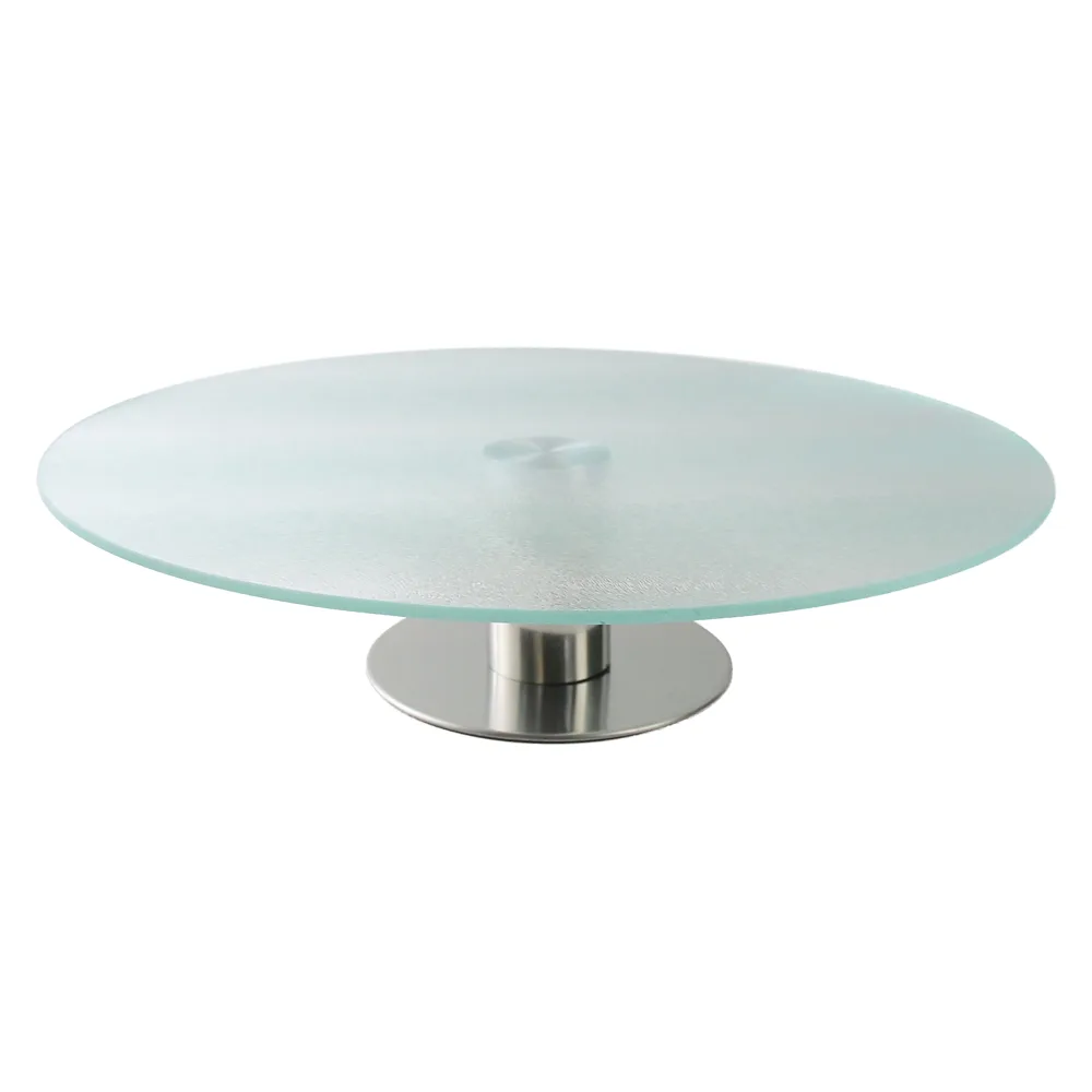 Platou rotativ pentru tort din sticla 30 x 7.5 cm Excellent Houseware Platou rotativ pentru tort din sticla 30 x 7.5 cm Excellent Houseware
