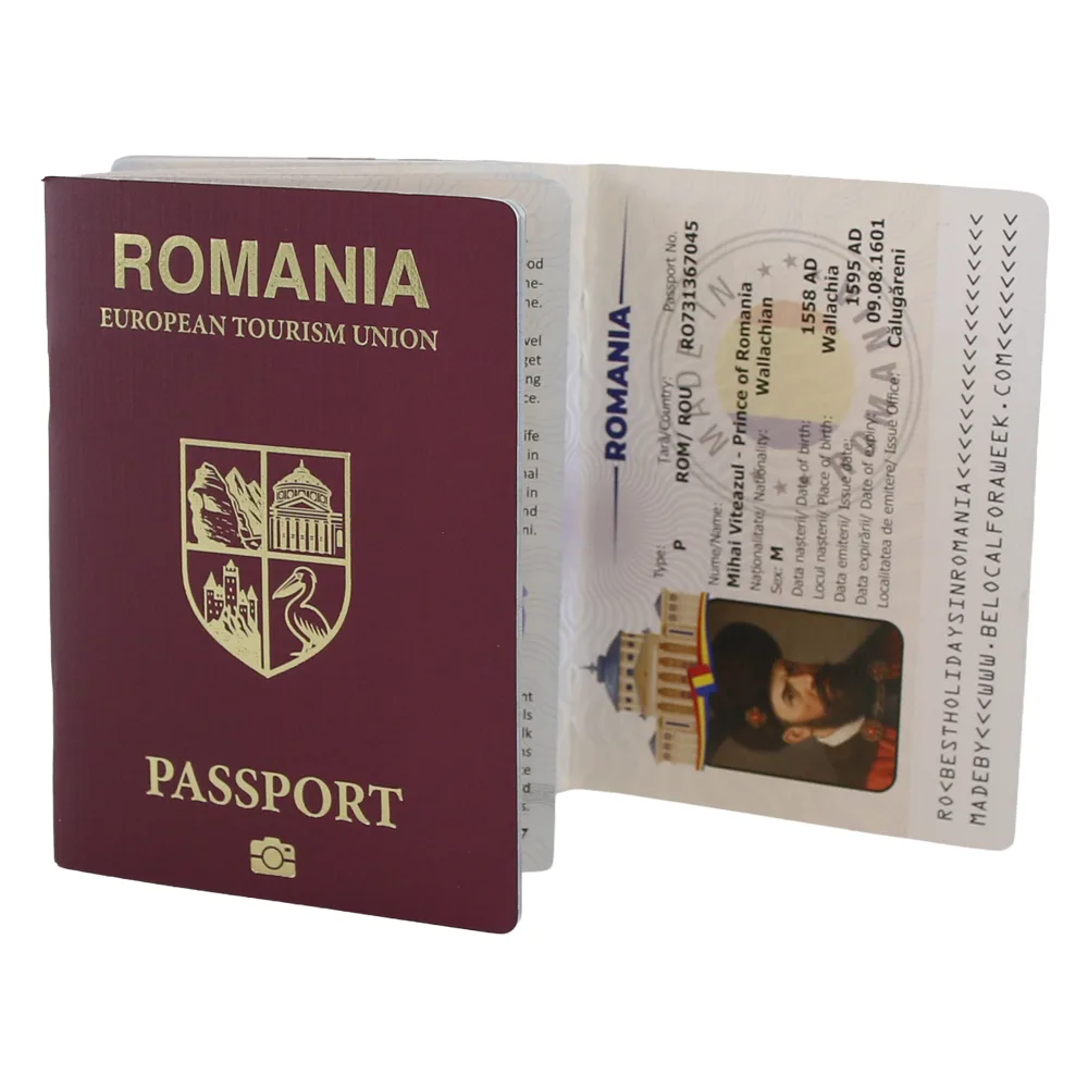 Pasaport de explorare Romania in limba engleza - Mihai Viteazul
