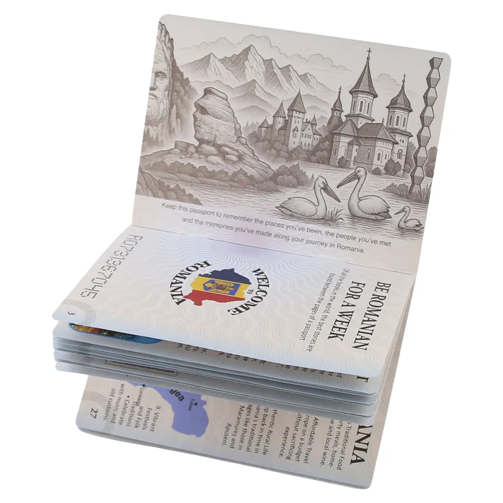 Pasaport de explorare Romania in limba engleza - Mihai Viteazul