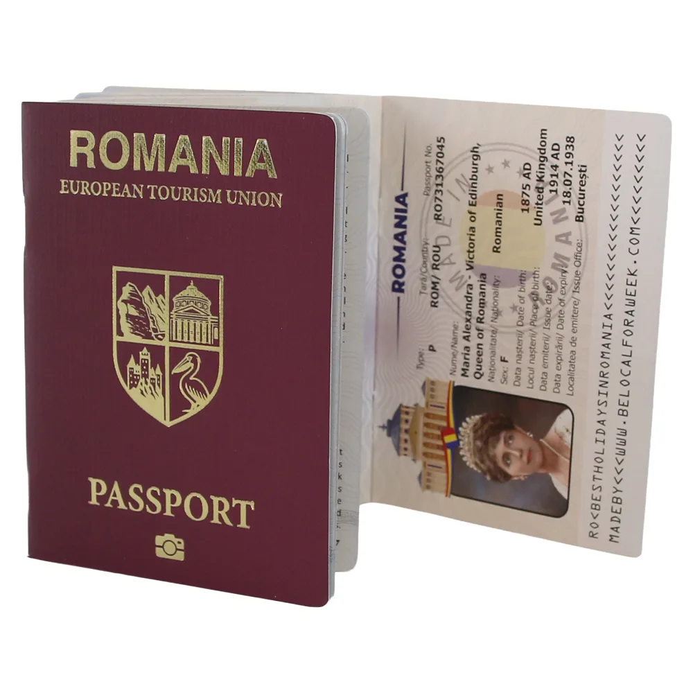 Pasaport de explorare Romania in limba engleza - Maria Alexandra