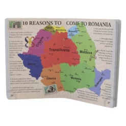 Pasaport de explorare Romania in limba engleza - Maria Alexandra