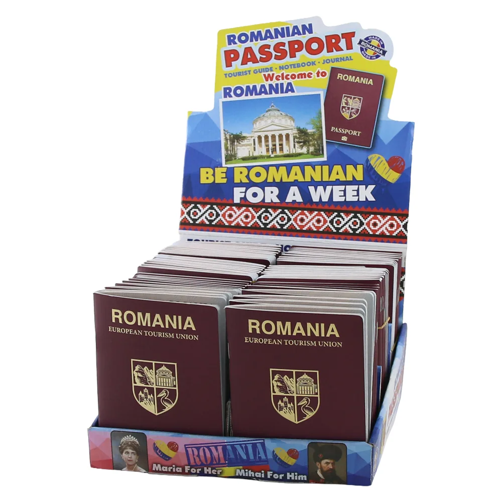 Pasaport de explorare Romania in limba engleza - Maria Alexandra