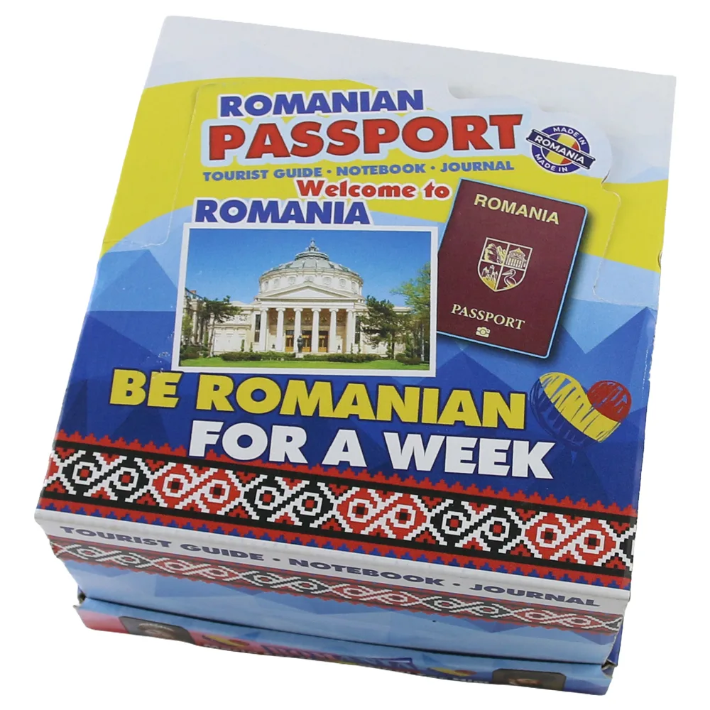 Pasaport de explorare Romania in limba engleza - Maria Alexandra