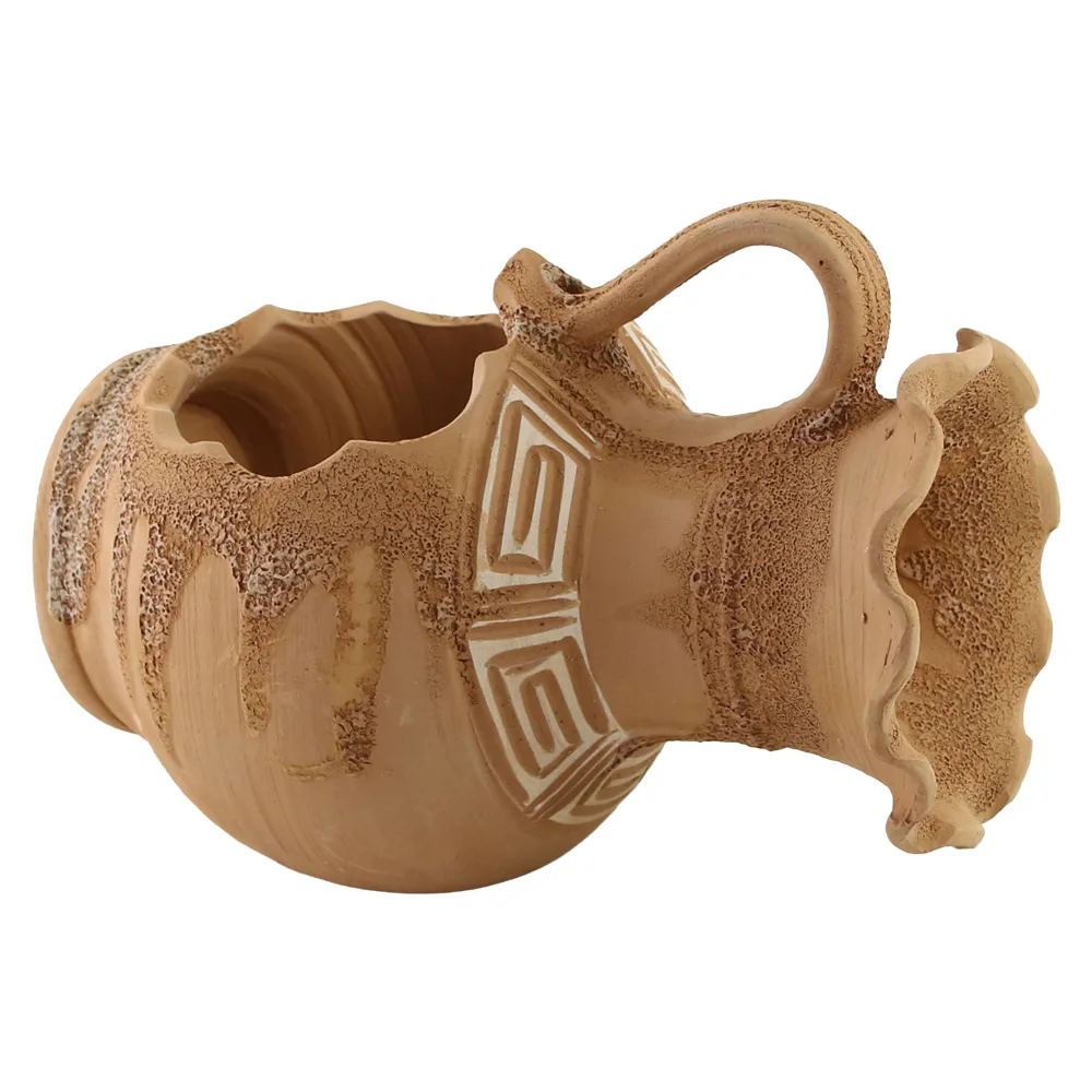 Ghiveci rustic amfora din ceramica 22 x 15 cm
