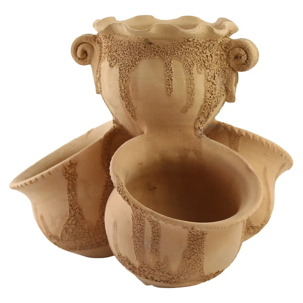 Ghiveci rustic amfora din ceramica 23 x 19 cm