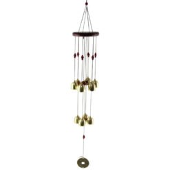 Clopotel de vant cu clopotei si moneda 70 CM