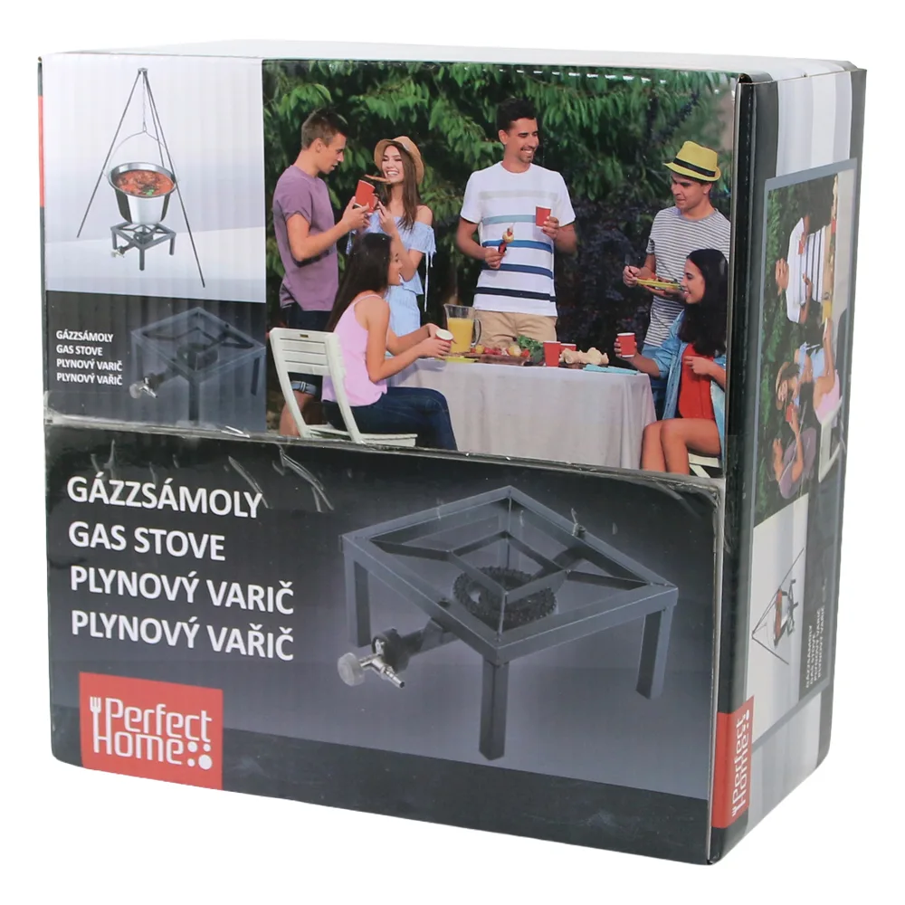 Arzator gaz din fonta 26 x 26 cm Perfect Home Arzator gaz din fonta 26 x 26 cm Perfect Home