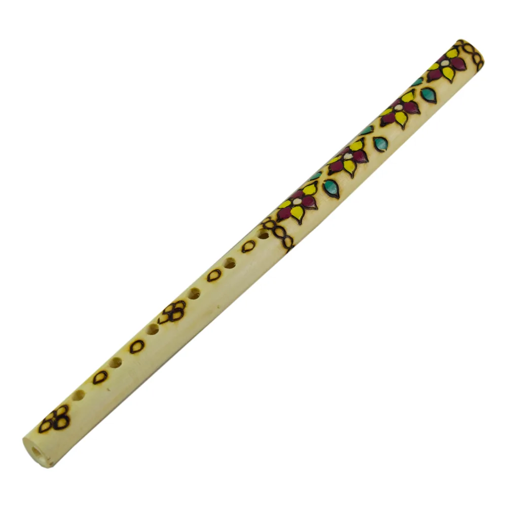 Fluier pirogravat din lemn 28 cm Fluier pirogravat din lemn 28 cm