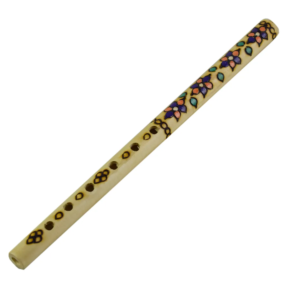 Fluier pirogravat din lemn 28 cm Fluier pirogravat din lemn 28 cm