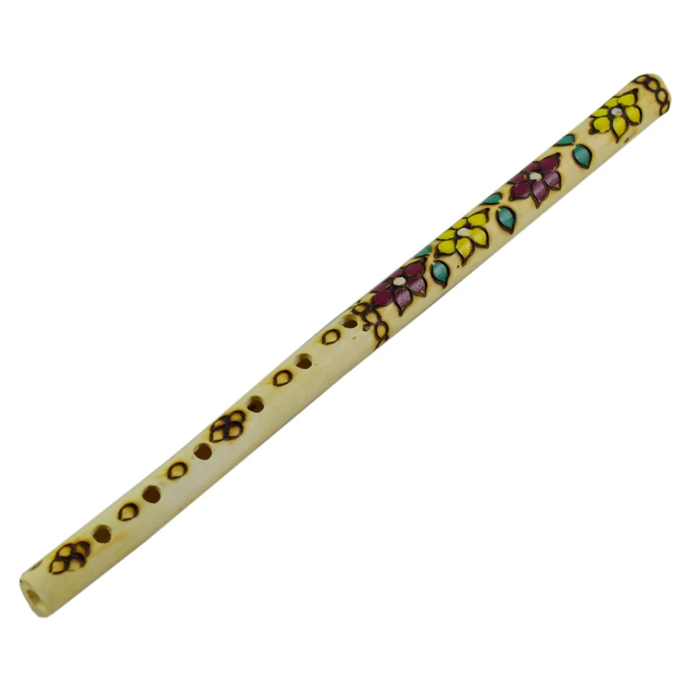 Fluier pirogravat din lemn 28 cm Fluier pirogravat din lemn 28 cm