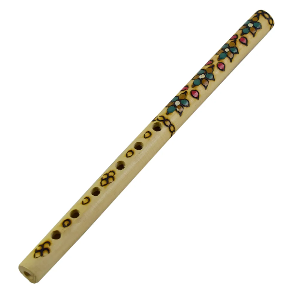 Fluier pirogravat din lemn 28 cm Fluier pirogravat din lemn 28 cm