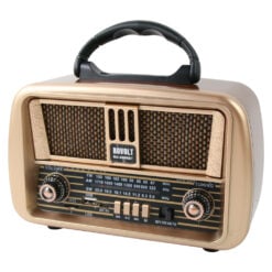 Radio portabil retro Rovolt NS-8068BT cu Bluetooth