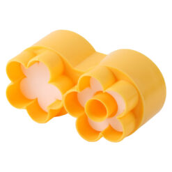 Forma din plastic pentru prajituri model floare 9.5 ? 4.5 cm