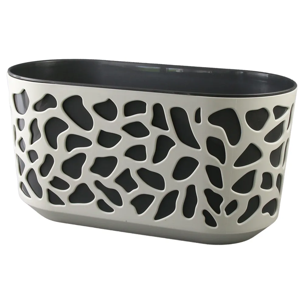 Ghiveci balcon duet din plastic 39 x 19 x 20 cm Ghiveci balcon duet din plastic 39 x 19 x 20 cm