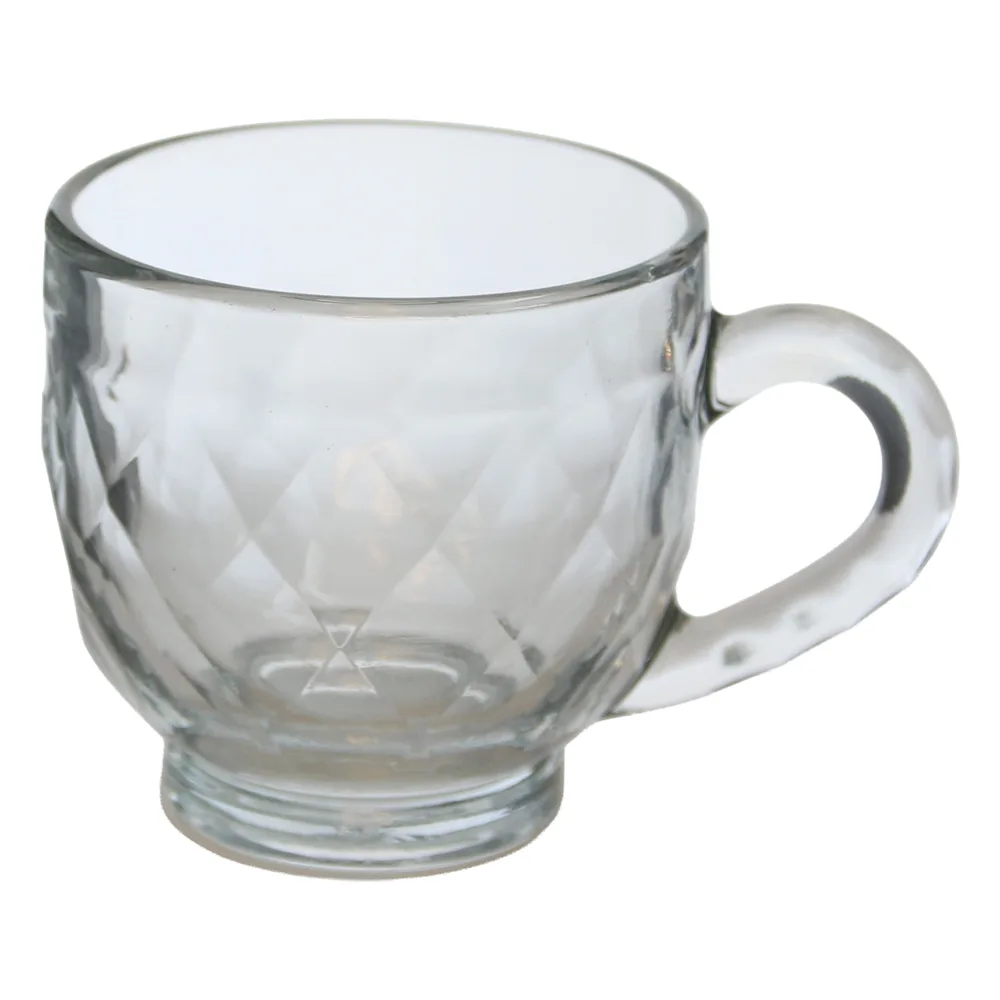 Set 6 cani din sticla 217 ml Delisoga Set 6 cani din sticla 217 ml Delisoga