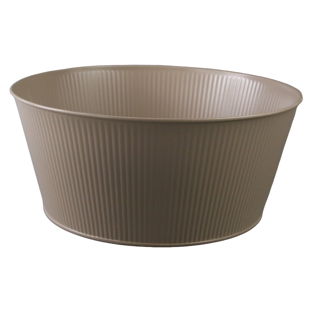 Ghiveci metalic Astena cafea 27.5 x 12 cm Ghiveci metalic Astena cafea 27.5 x 12 cm