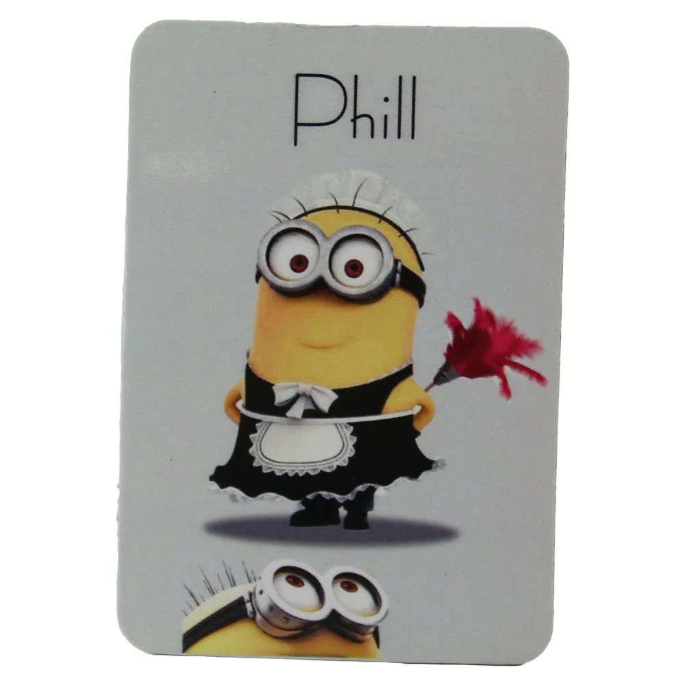 Magnet de frigider din plastic "Phill" 5.5 x 8 cm Magnet de frigider din plastic "Phill" 5.5 x 8 cm
