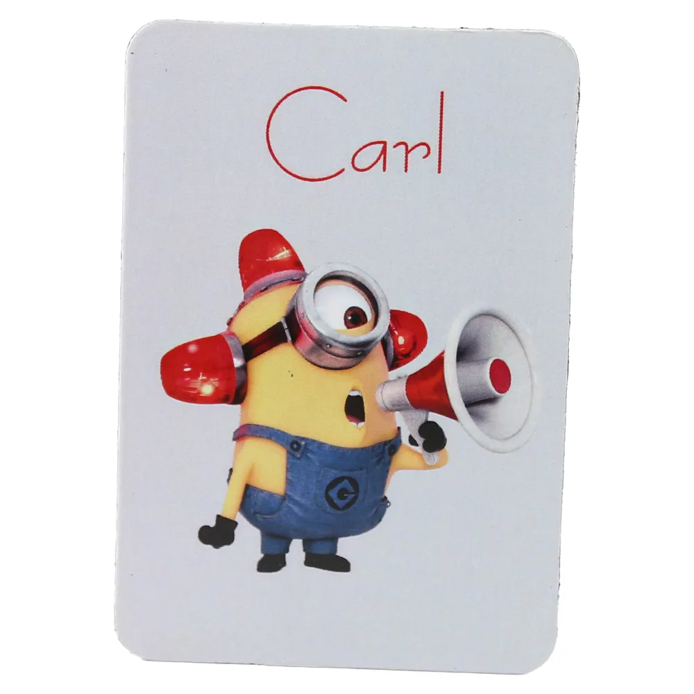 Magnet de frigider din plastic "Carl" 5.5 x 8 cm