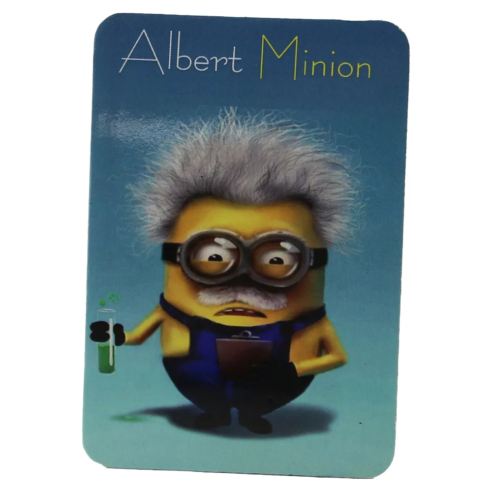 Magnet de frigider din plastic "Albert Minion" 5.5 x 8 cm Magnet de frigider din plastic "Albert Minion" 5.5 x 8 cm