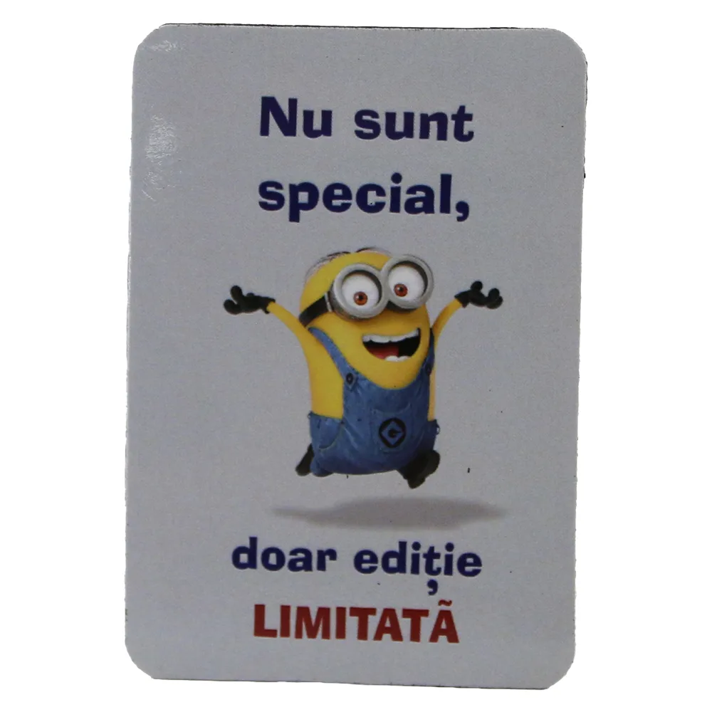 Magnet de frigider din plastic "Nu sunt special..." 5.5 x 8 cm Magnet de frigider din plastic "Nu sunt special..." 5.5 x 8 cm