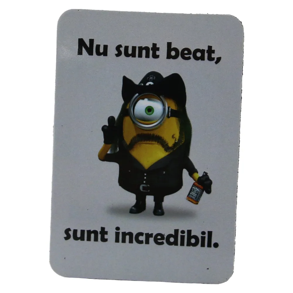 Magnet de frigider din plastic "Nu sunt beat