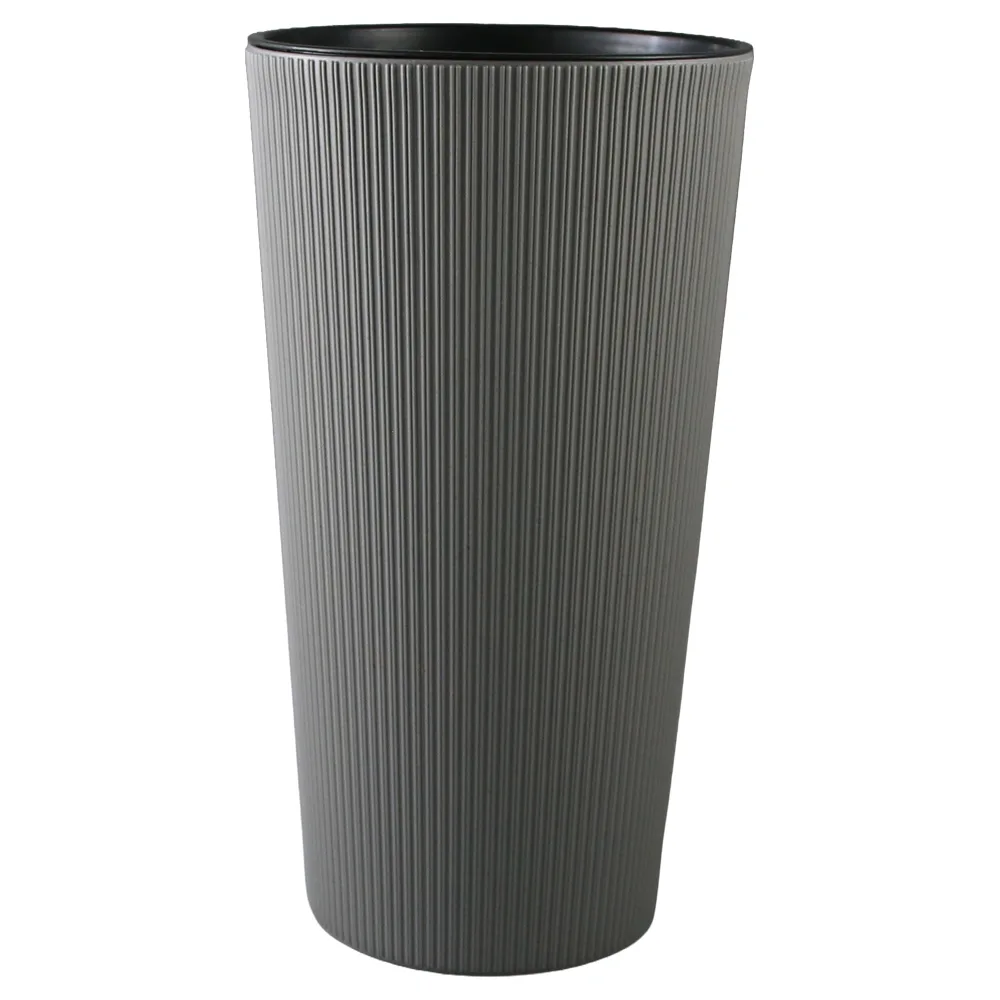 Ghiveci din plastic Lilia Jumper gri 19.5 x 17/36.5 cm Ghiveci din plastic Lilia Jumper gri 19.5 x 17/36.5 cm