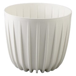 Ghiveci din plastic Mira crem